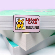 Load image into Gallery viewer, Library Card Enamel Pin
