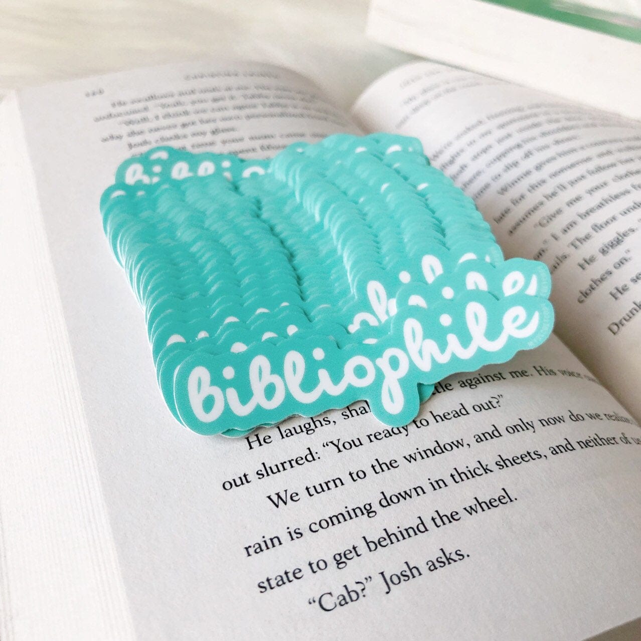 Bibliophile Sticker