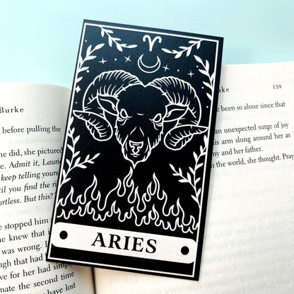 Aries Tarot Card Zodiac [DEFECTIVE PRINTING]