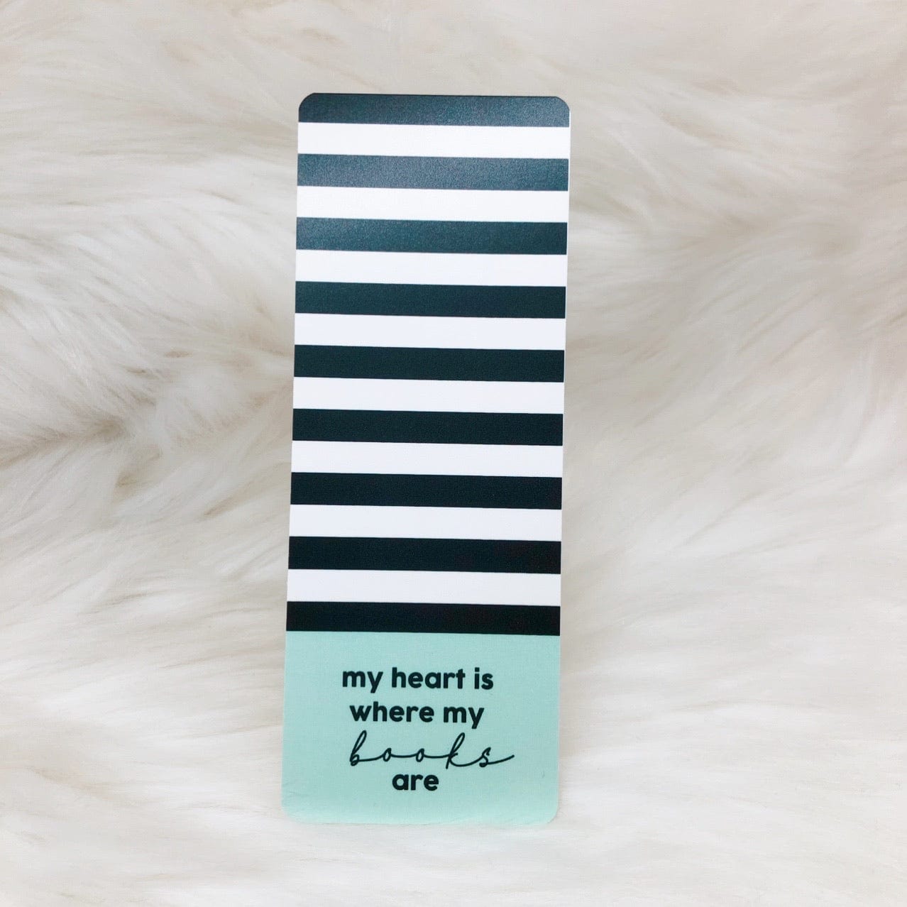 My Heart Is Where My Books Are Bookmark