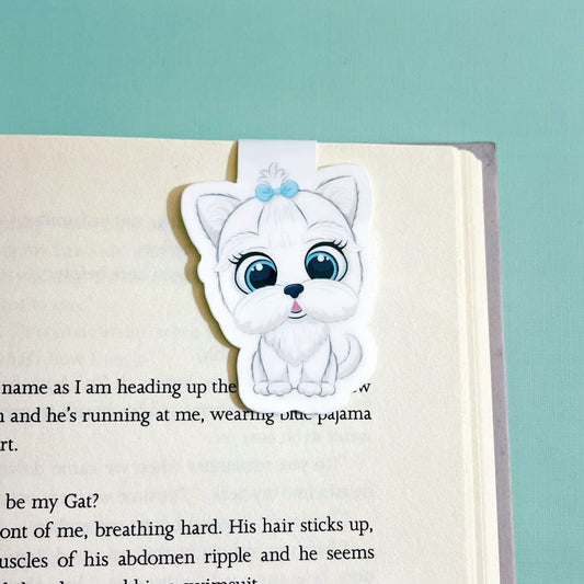 Schnauzer Dog Magnetic Bookmark