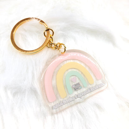Read Book and Spread Kindness Keychain