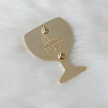 Load image into Gallery viewer, Read Books and Drink Wine Enamel Pin

