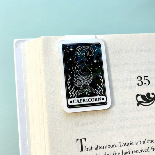 Capricorn Tarot Card Magnetic Bookmark