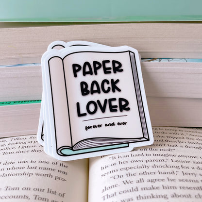 Paperback Lover Sticker