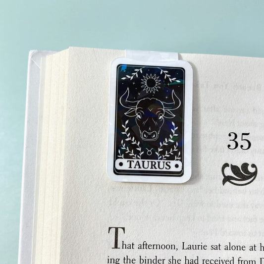 Taurus Tarot Card Magnetic Bookmark