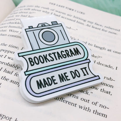 Bookstagram Made Me Do It Bookmark