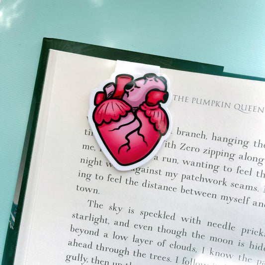 Anatomical Heart Magnetic Bookmark