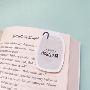 Agua de Horchata Marca Pagina Magnetic Bookmark