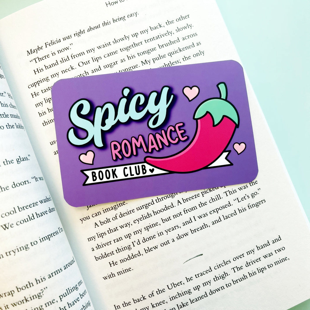 Card Spicy Romance Club Club Bookmark