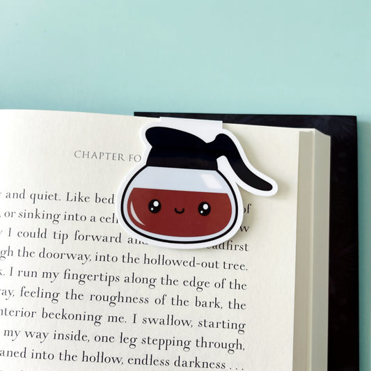 Coffee Pot Magnetic Bookmark