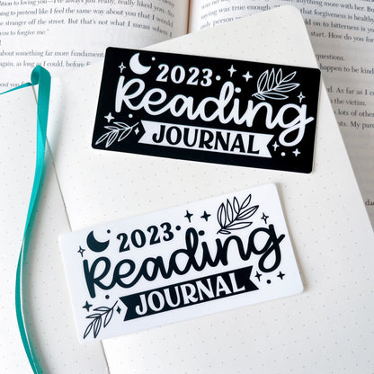 2023 Reading Journal Sticker