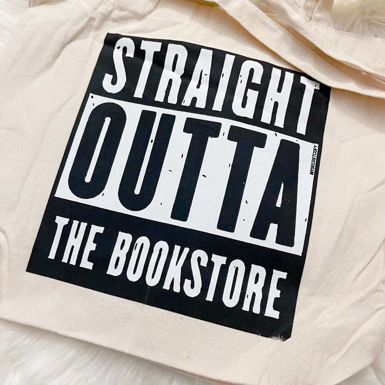 Out of the Bookstore Tote Bag