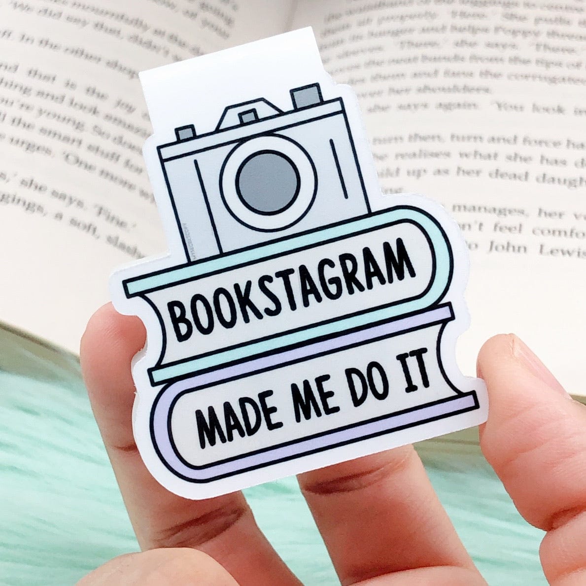 Bookstagram Made Me Do It Bookmark