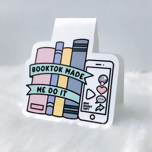 Booktok Made Me Do It Bookmark