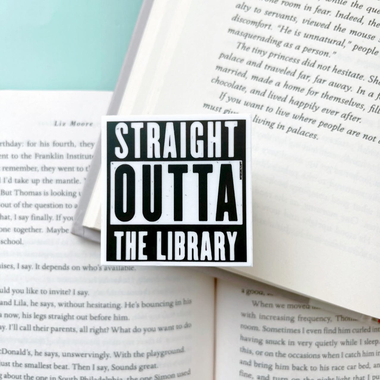 Mini Outta the Library Sticker