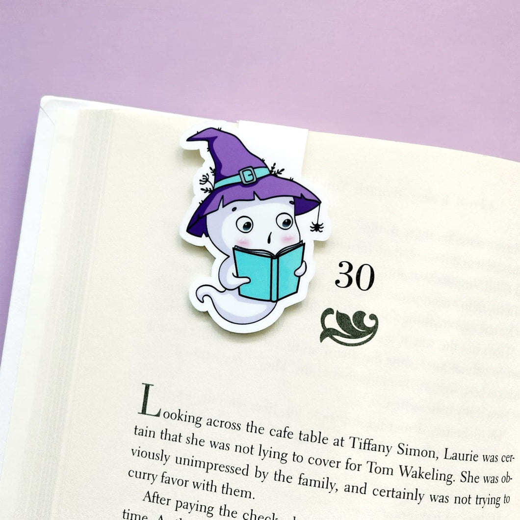 Reading Ghost Magnetic Bookmark
