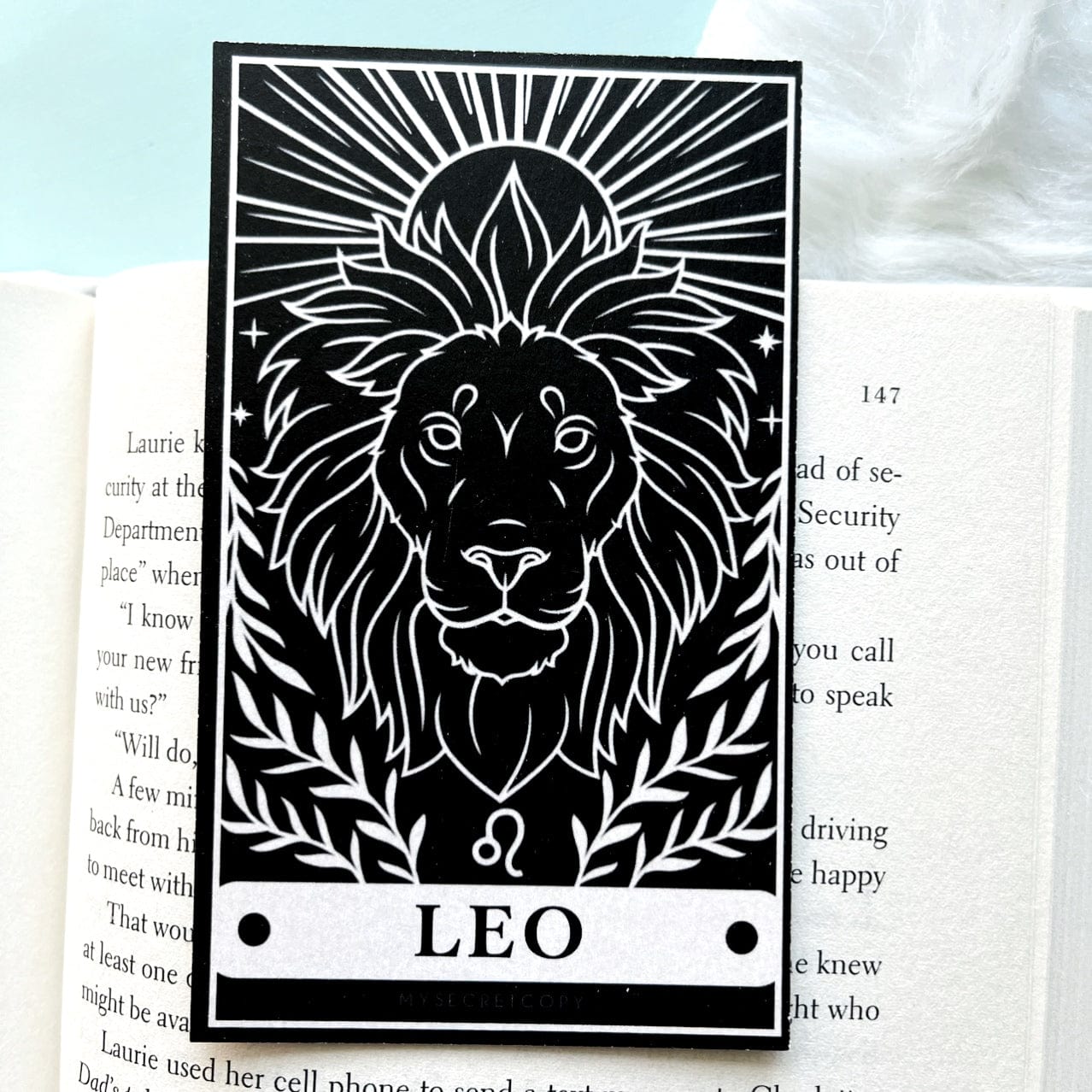 Leo Tarot Card Zodiac [DEFECTIVE PRINTING] – My Secret Copy