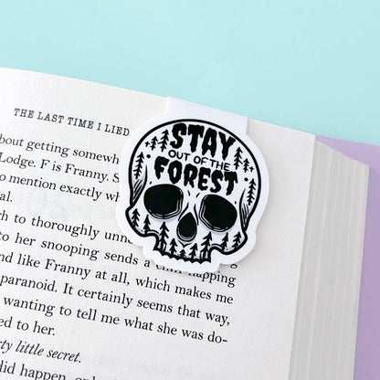 Stay Out of the Forest Magnetic Bookmark