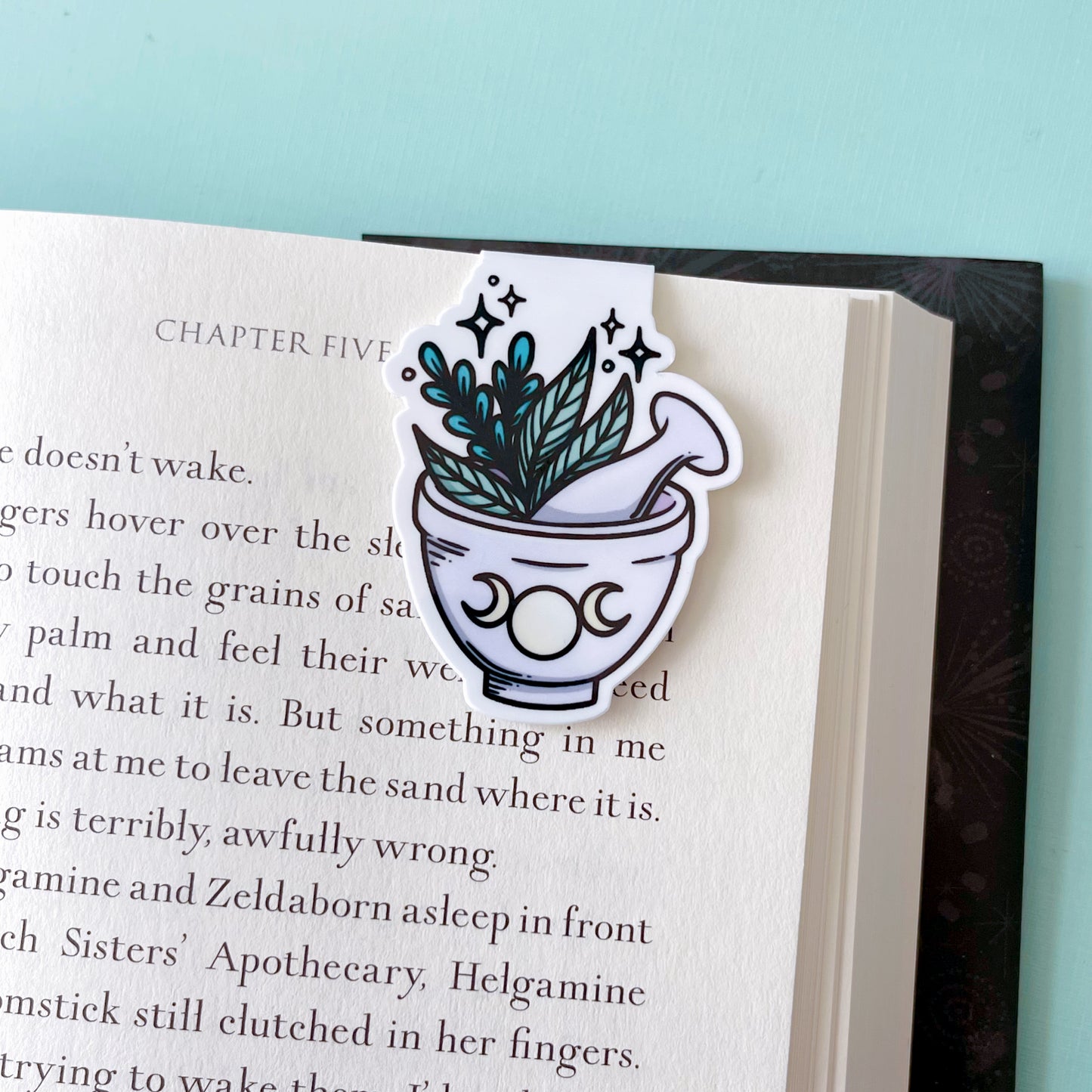 Witchy Herbs Magnetic Bookmark