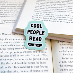 Mini Cool People Read Sticker