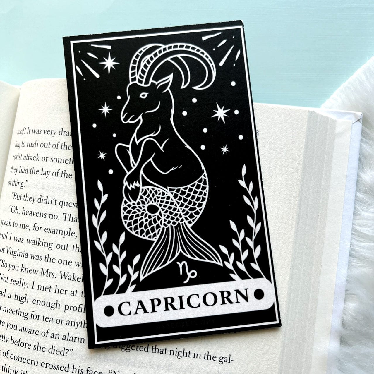 Capricorn Tarot Card Zodiac [DEFECTIVE PRINTING] – My Secret Copy