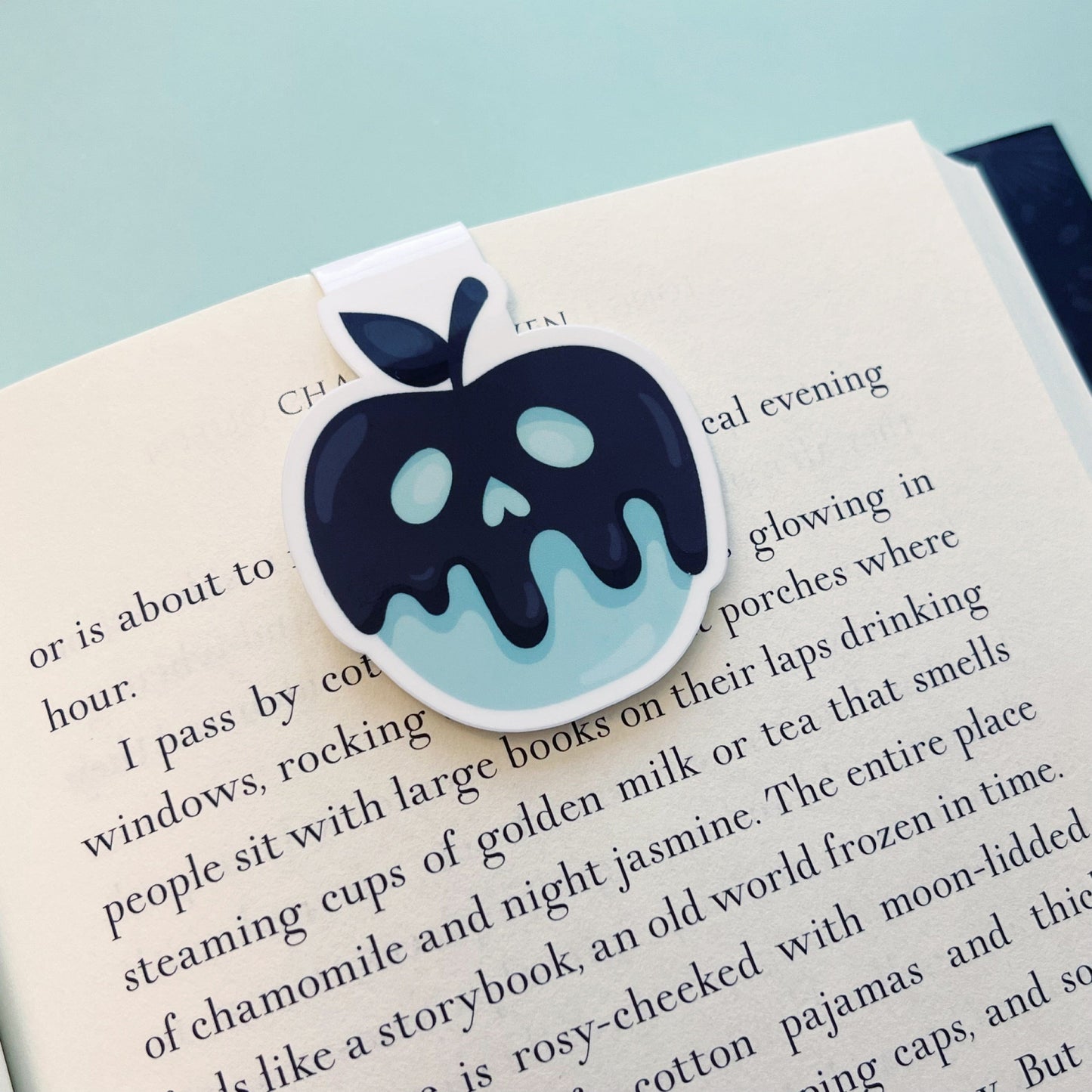 Mint Poison Apple Magnetic Bookmark