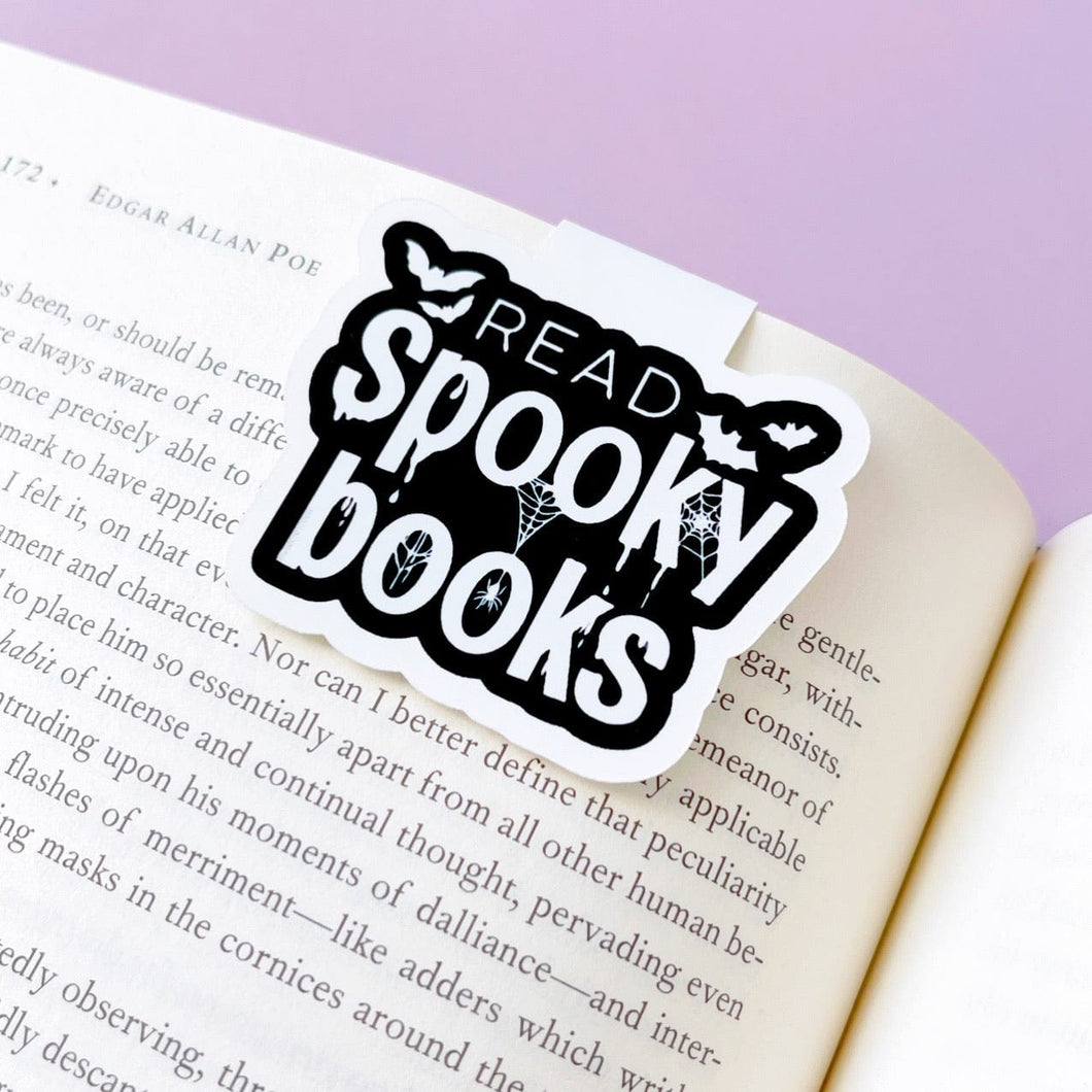 Read Spooky Books Magnetic Bookmark