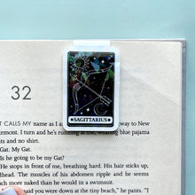 Load image into Gallery viewer, Sagittarius Tarot Card Magnetic Bookmark
