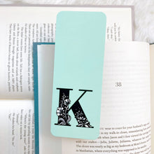 Load image into Gallery viewer, K L M N O Initial Bookmark
