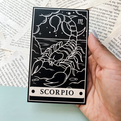 Scorpio Tarot Card Zodiac [DEFECTIVE PRINTING]