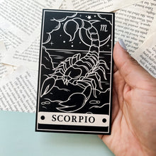 Load image into Gallery viewer, Scorpio Tarot Card Zodiac [DEFECTIVE PRINTING]
