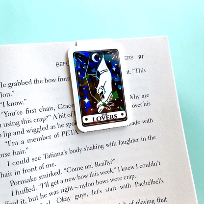 The Lovers Tarot Card Magnetic Bookmark