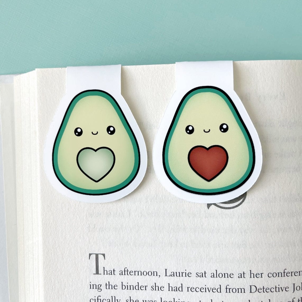 Avocado Bookmark Buddies Magnetic Bookmark