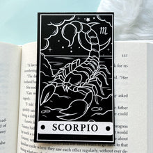 Load image into Gallery viewer, Scorpio Tarot Card Zodiac [DEFECTIVE PRINTING]
