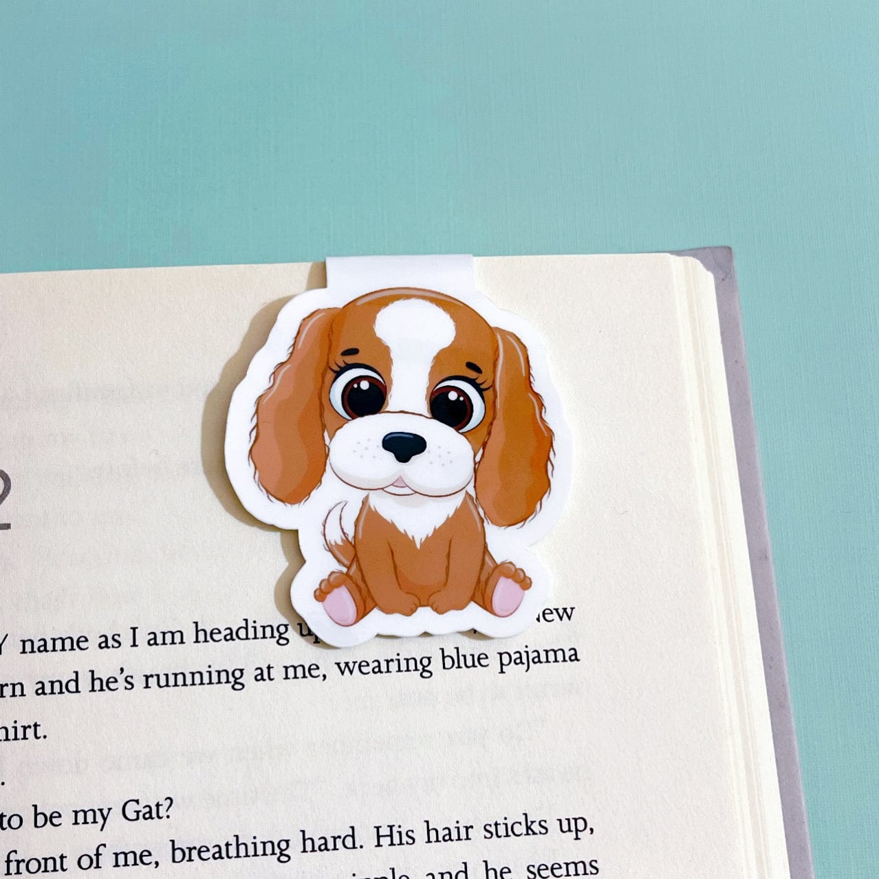 Cocker Spaniel Dog Magnetic Bookmark