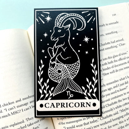 Capricorn Tarot Card Zodiac [DEFECTIVE PRINTING]