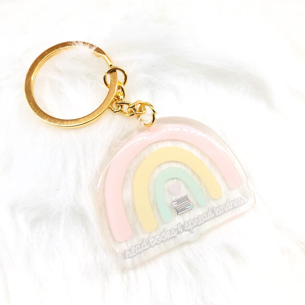 Read Book and Spread Kindness Keychain
