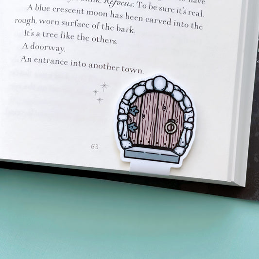 Hobbit Door Magnetic Bookmark