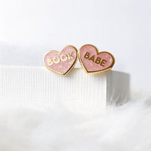 Load image into Gallery viewer, Book Babe Earrings
