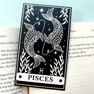 Pisces Tarot Card Zodiac [DEFECTIVE PRINTING]