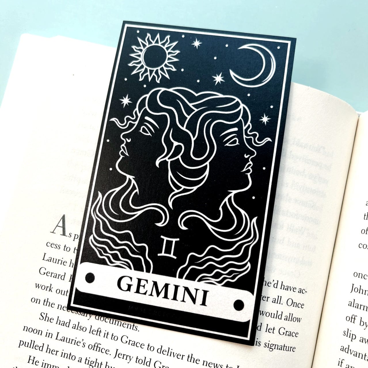 Gemini Tarot Card Zodiac [DEFECTIVE PRINTING]