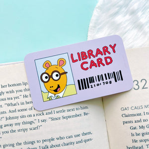 Library Card Wallet Sized [DEFECTIVE PRINTING]