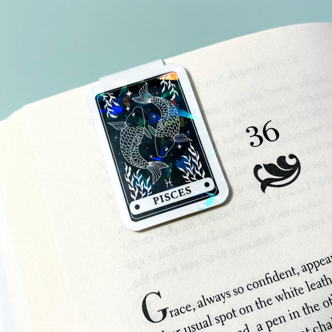 Pisces Tarot Card Magnetic Bookmark