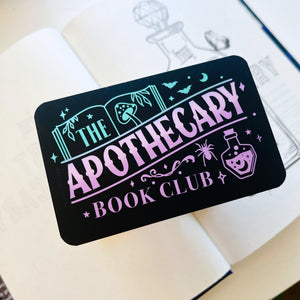 The Apothecary Book Club Card Bookmark