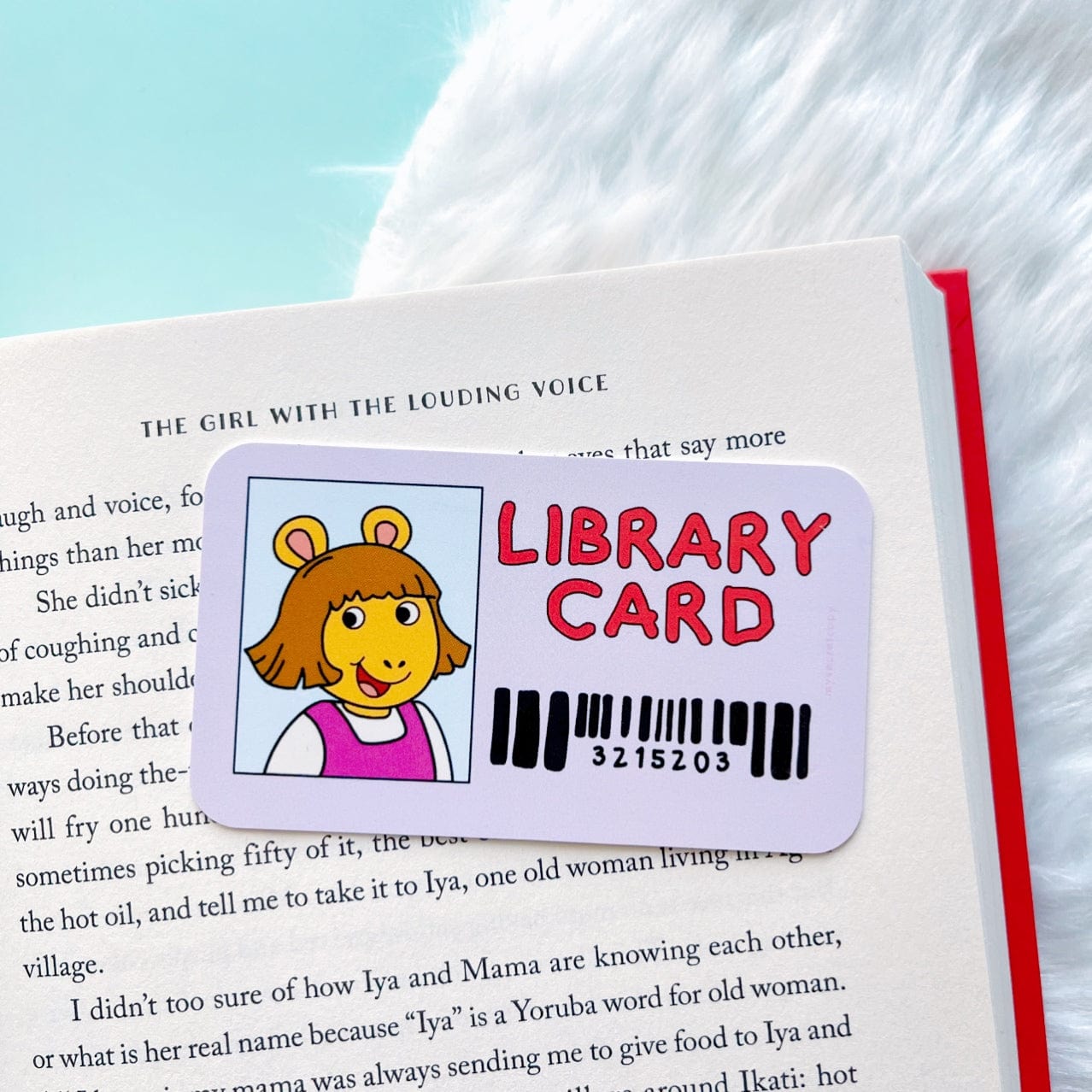 Little Sister Library Card Wallet Sized [DEFECTIVE PRINTING]