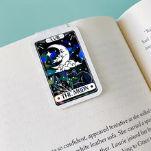 Load image into Gallery viewer, The Moon Tarot Card Magnetic Bookmark
