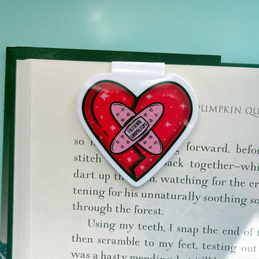 Fictional Characters Heart Magnetic Bookmark