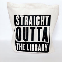 Load image into Gallery viewer, Out of the Library Tote Bag
