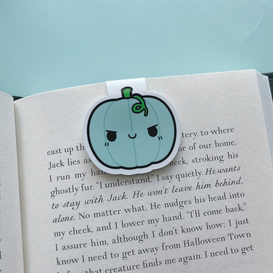 Teal Pumpkin Magnetic Bookmark